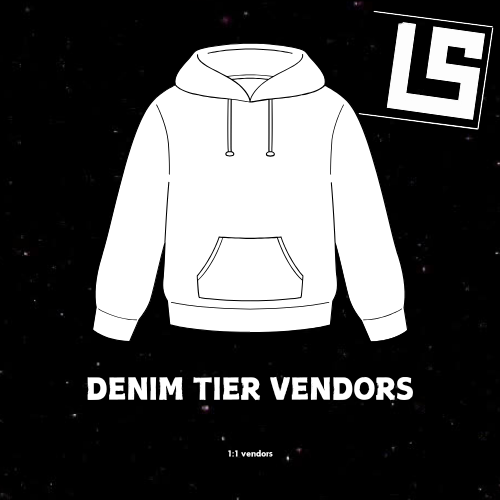 DENIM TIER VENDORS